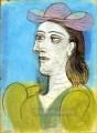 Busto de mujer con sombrero 1943 Pablo Picasso